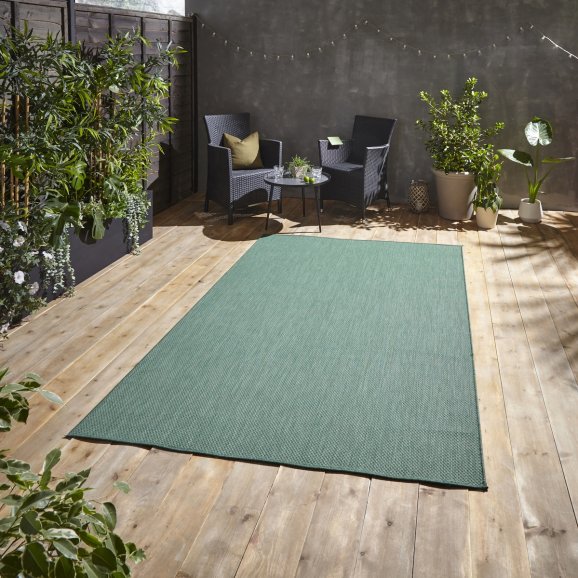 POP! Outdoor Rug Dark Green