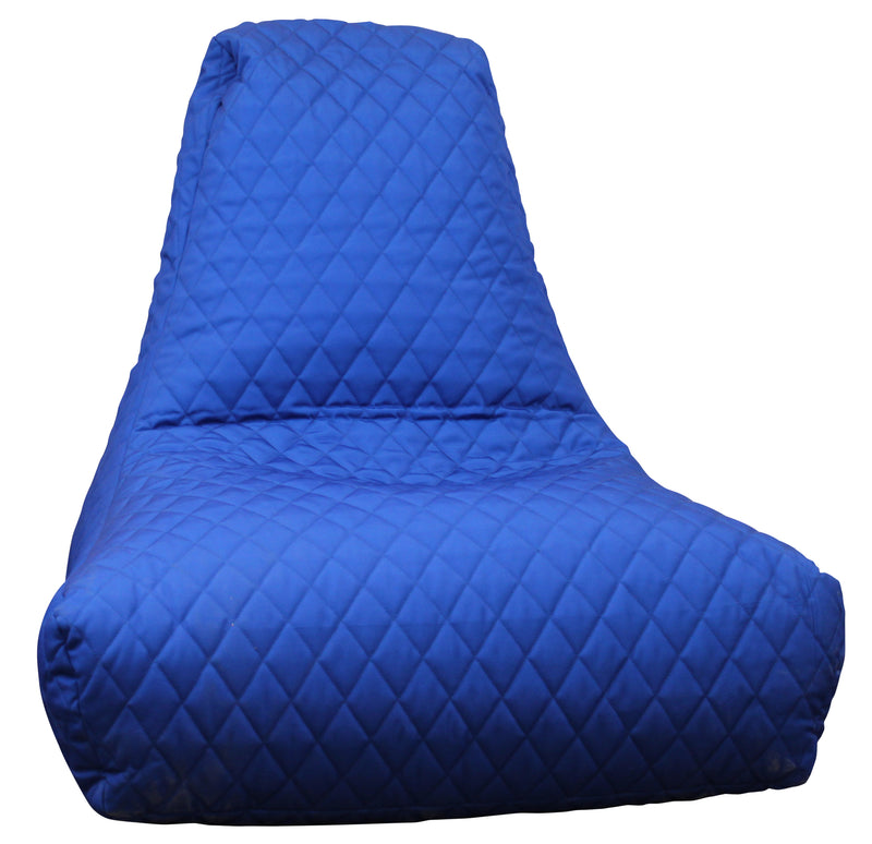Quilted Bean Bag Royal Blue