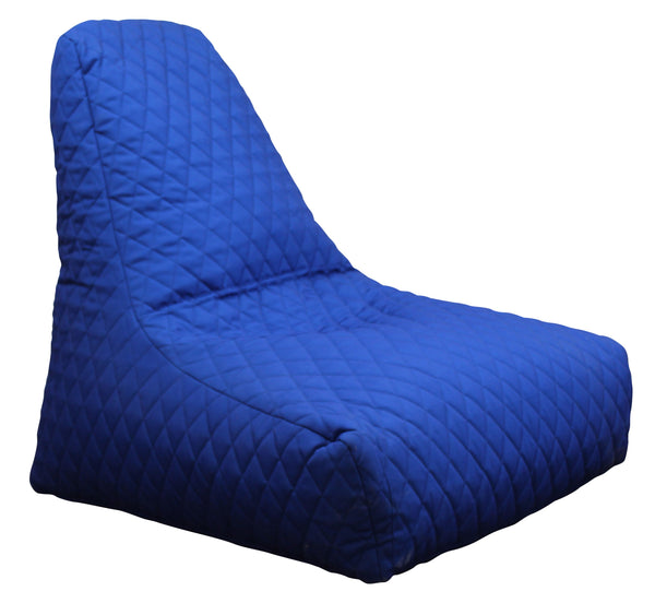 Quilted Bean Bag Royal Blue