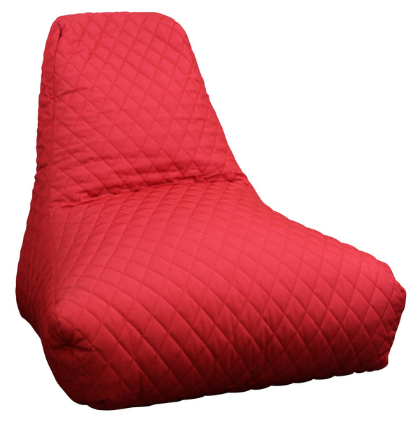 Quilted Bean Bag Red