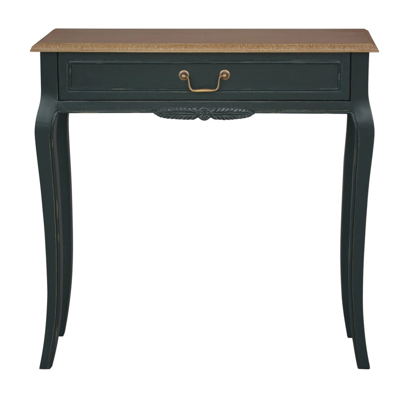 Tuscan Emerald Green 1 Drawer Console Table