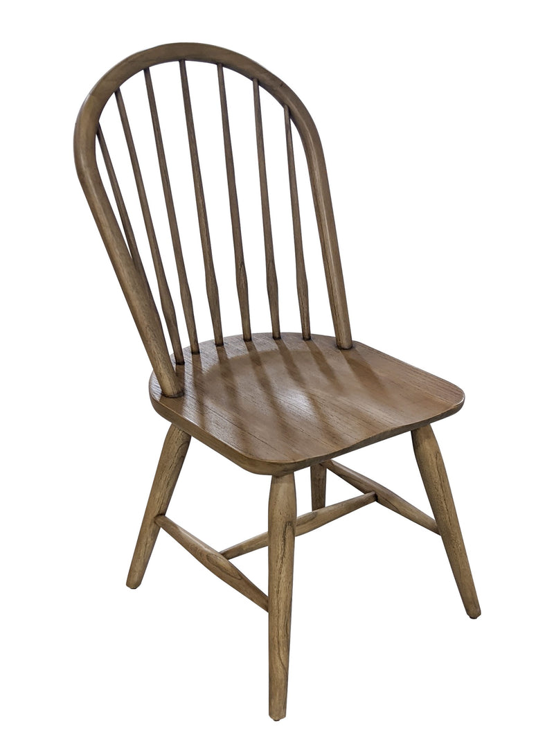 Sophie Spindle Back Dining Chair - Rustic Brown