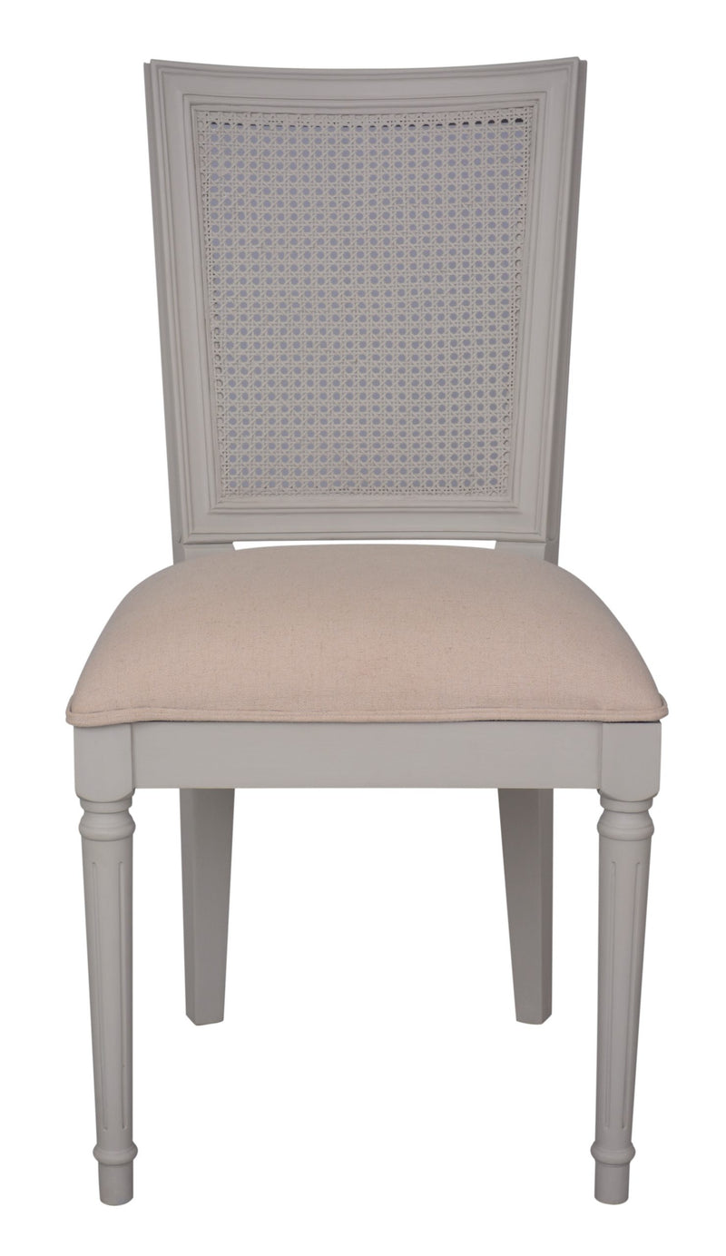Sophie Rattan Square Back Dining Chair (must be ordered in pairs)