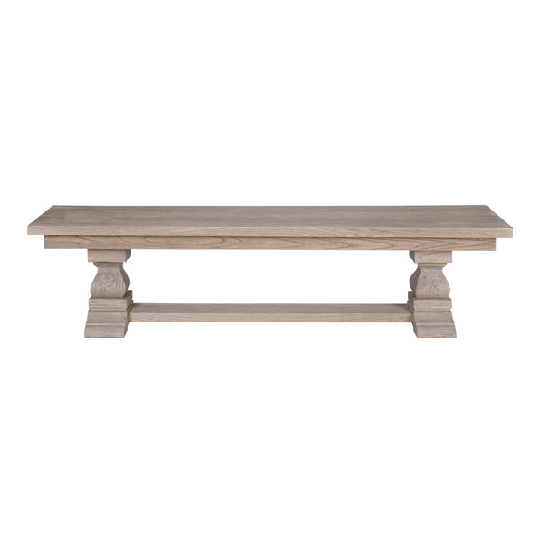 220cm Sophie Dining Bench - All Rustic Brown