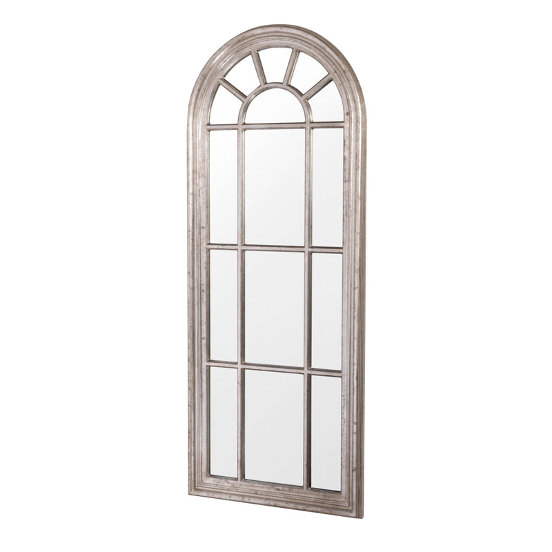 Palladian Window Mirror Lrg Country Champagne