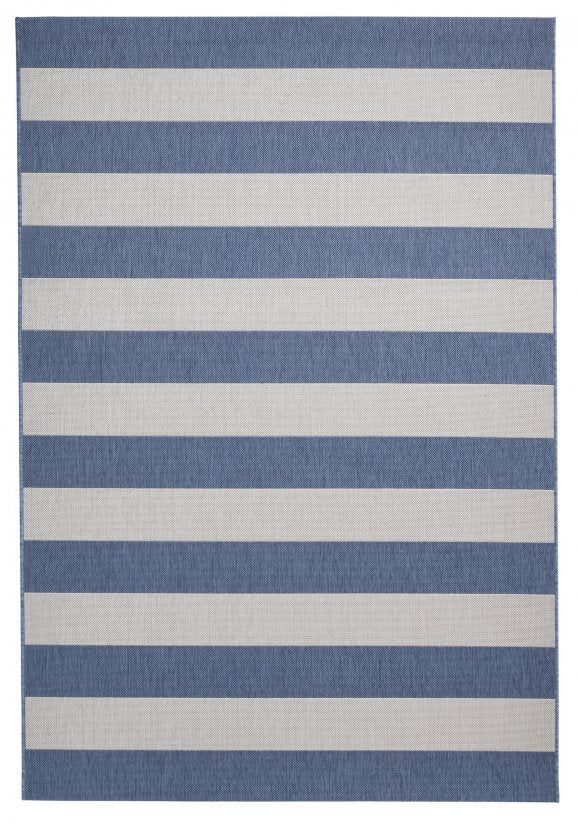 Santa Monica 48644 Rug Blue/Light Beige