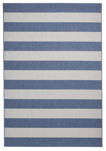 Santa Monica 48644 Rug Blue/Light Beige