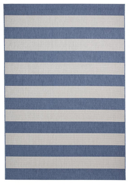Santa Monica 48644 Rug Blue/Light Beige