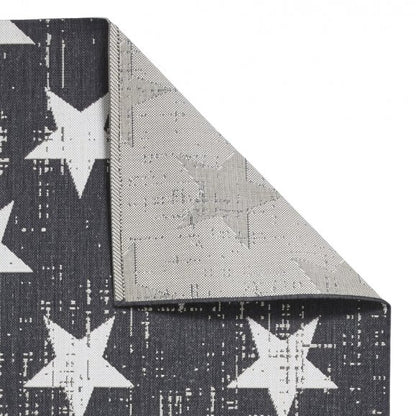 Santa Monica Rug Black/White