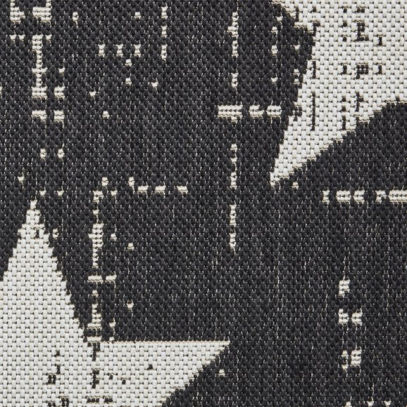 Santa Monica Rug Black/White
