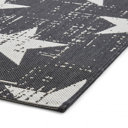 Santa Monica Rug Black/White