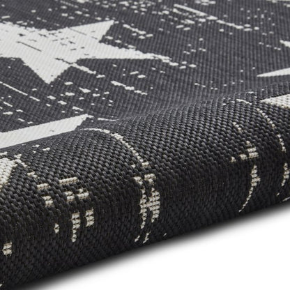 Santa Monica Rug Black/White