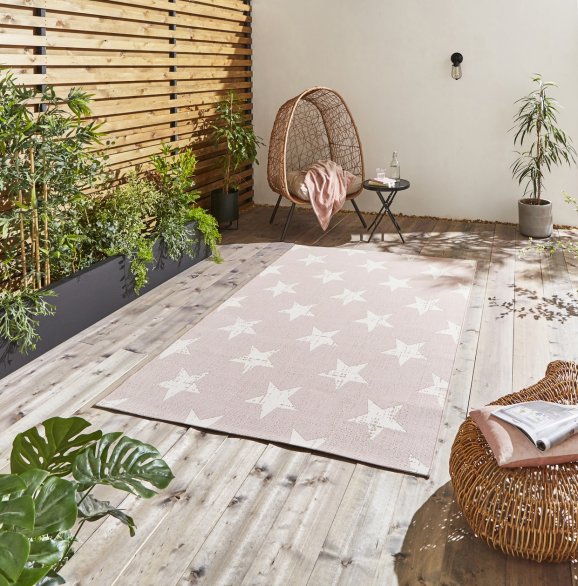 Santa Monica 48648 Rug Rose/Cream