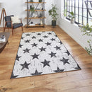 Santa Monica 48648 Rug White/Black
