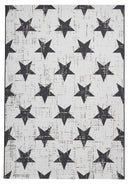 Santa Monica 48648 Rug White/Black