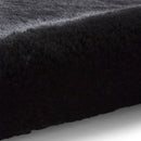Super Lux Rug Black