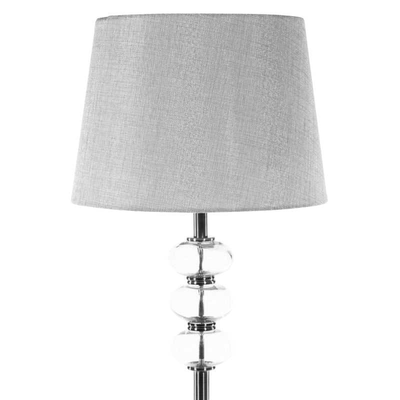 Jane Floor Lamp Silver/grey 158cm
