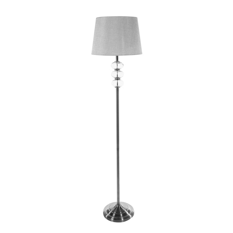 Jane Floor Lamp Silver/grey 158cm