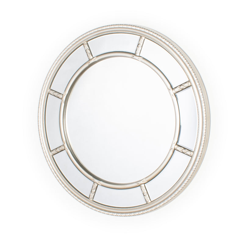 Nautilus Wall Mirror Round Champagne