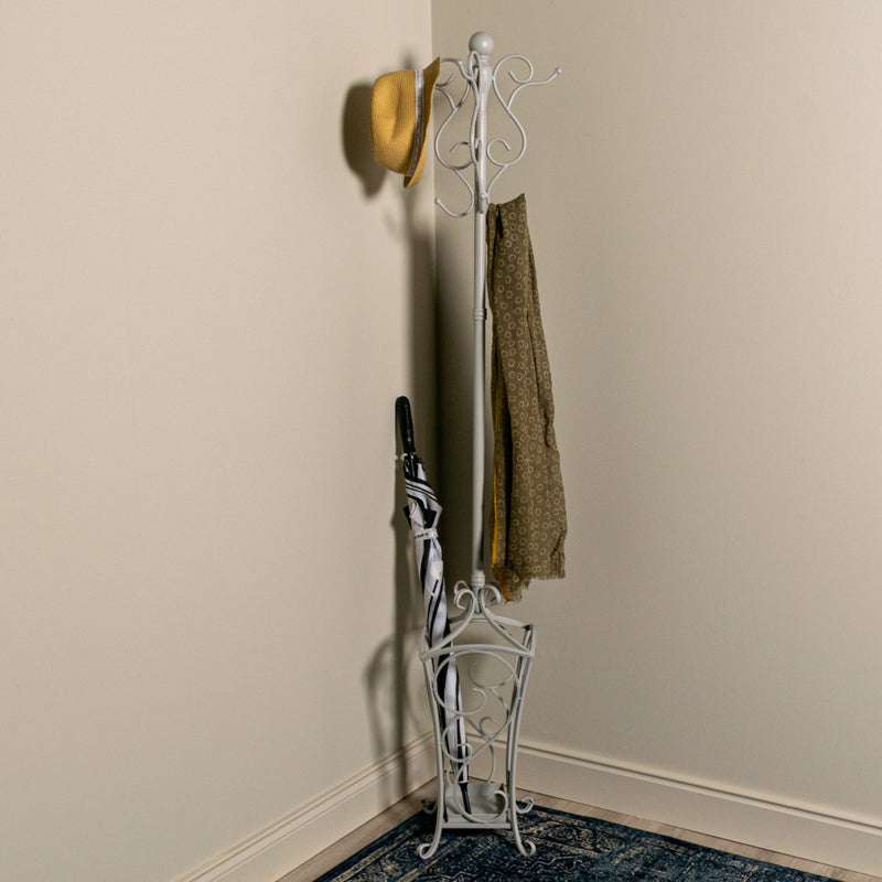 Rio Hat & Coat Stand Dove Grey