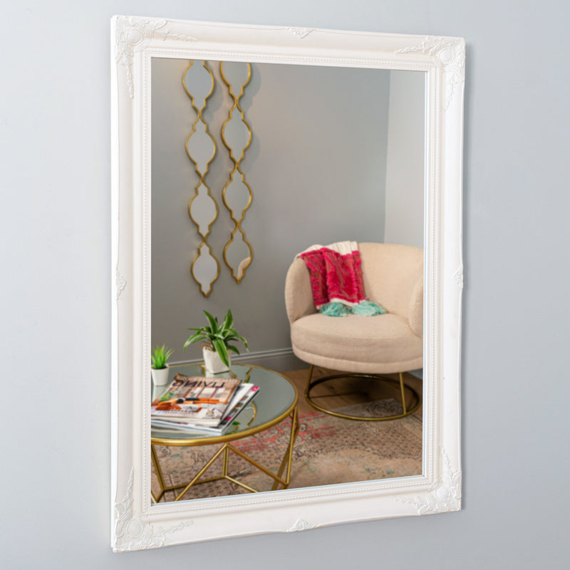 Lyon Mirror 60 X 90cm White