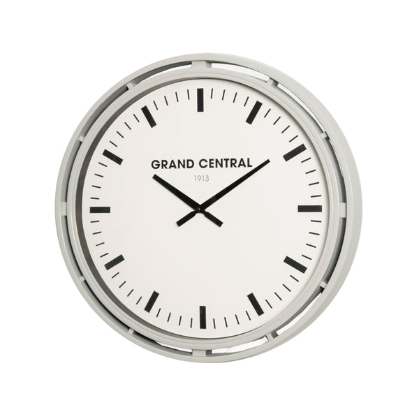 Grand Central Clock Grey Gloss