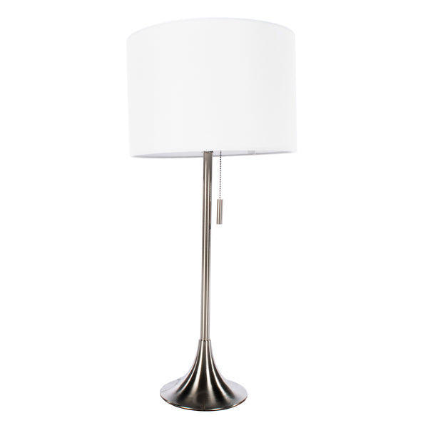 Zaria Table Lamp White 68cm
