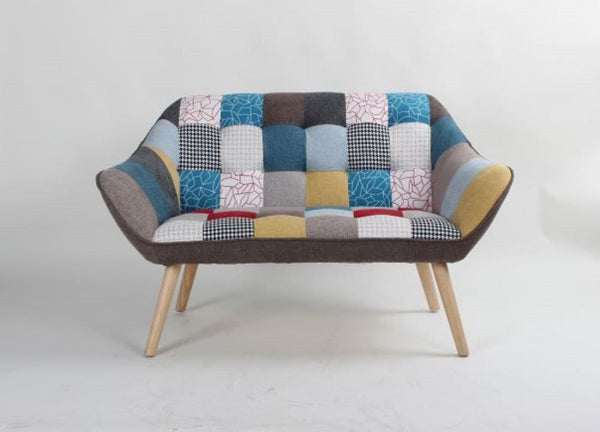 Taran 2 Seater Chair Patchwork