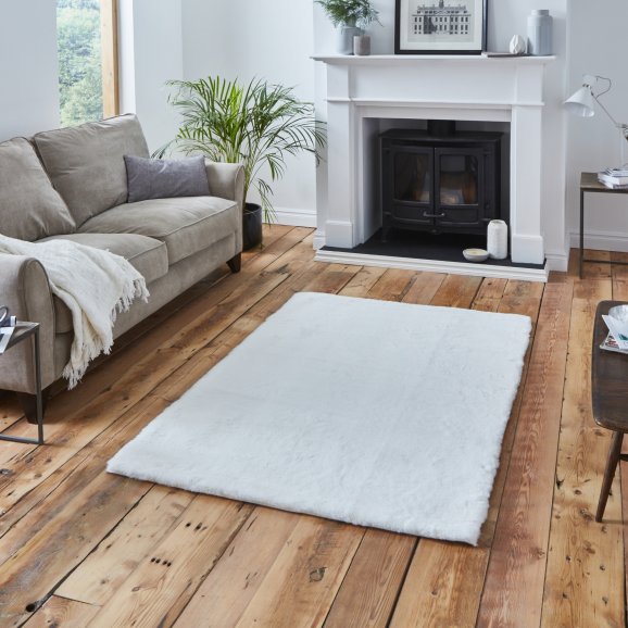 Teddy Rug Ivory