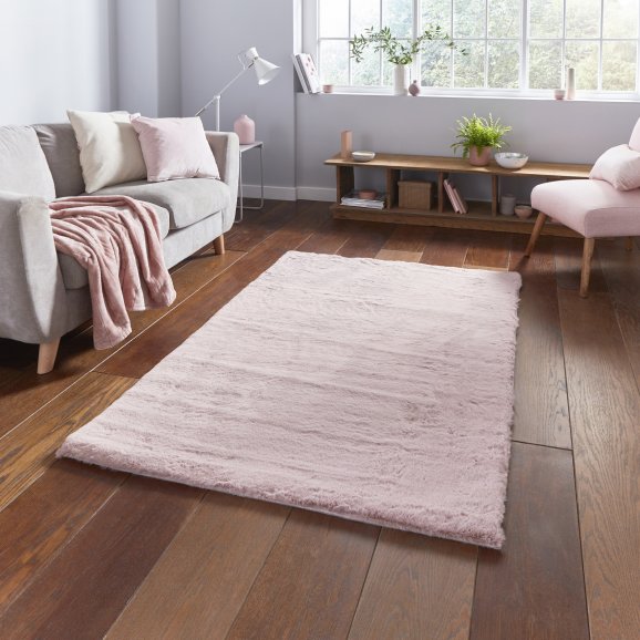 Teddy Rug Rose