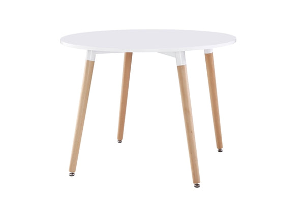 Urbane Round Dining Table 1000mm - White