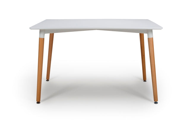 Urbane Rectangular Table 1200mm - White