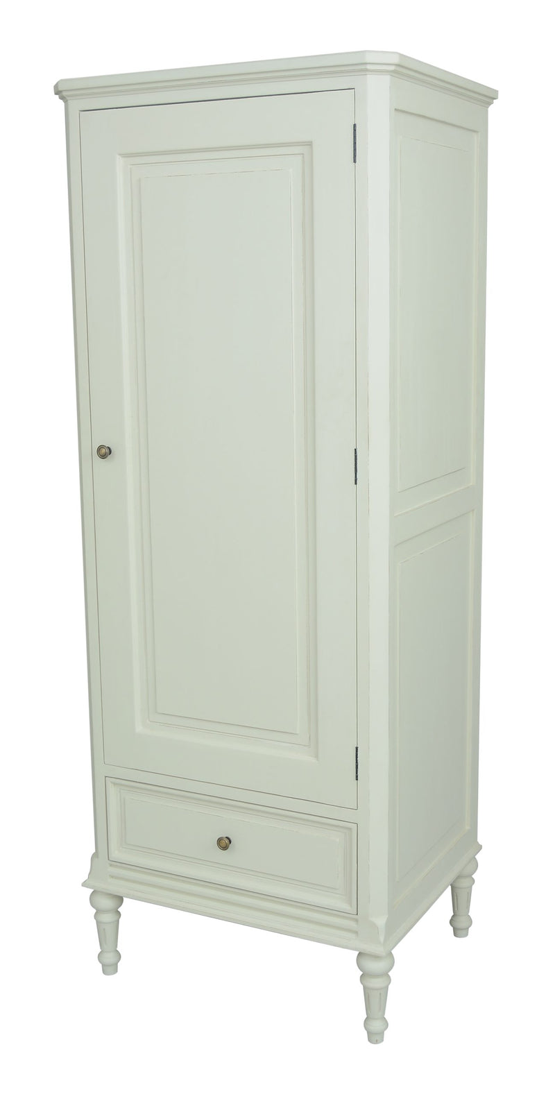 Vana 1 Door Wardrobe - Lime White