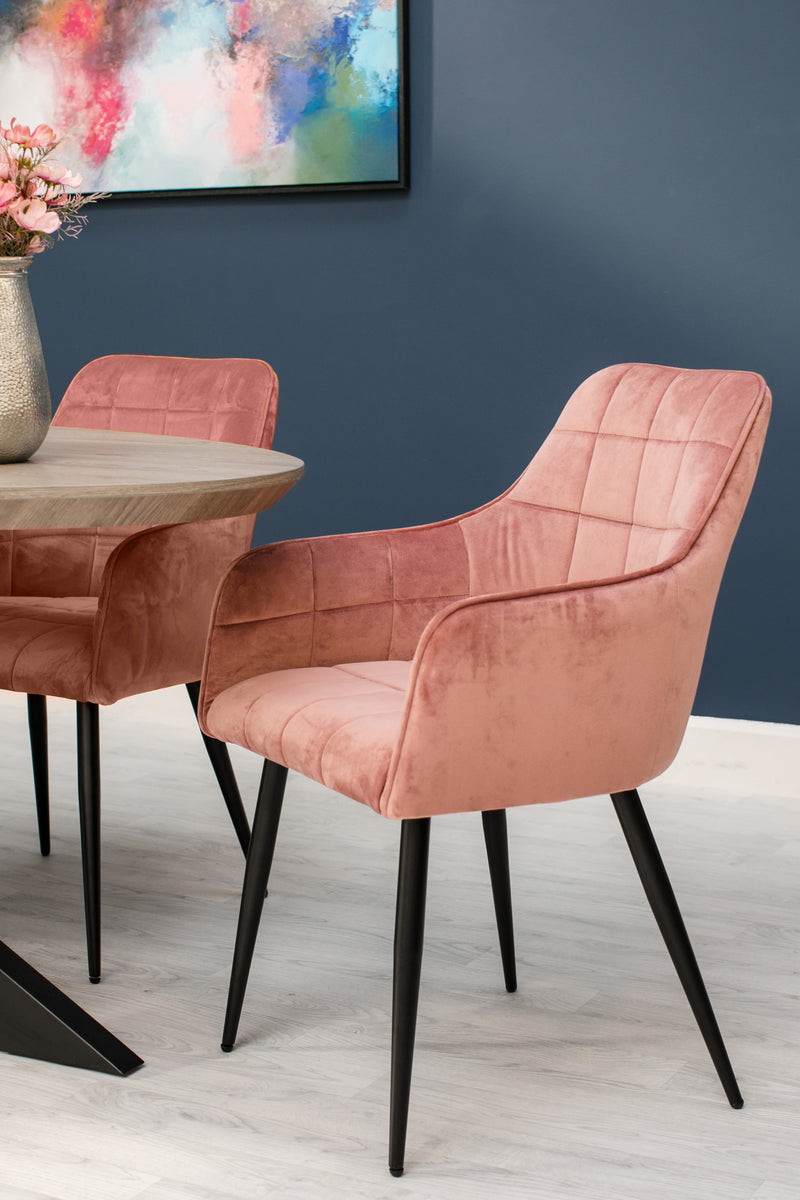 Valley Dining Chair - Blush