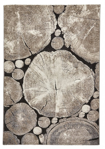 Woodlawn Rug Beige/Black