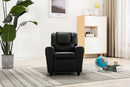 Kids Recliner With Cupholder - Black