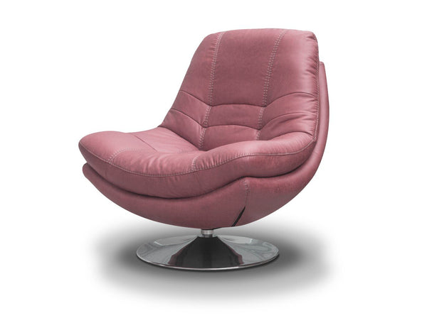 Swivel Chair Blush Pink