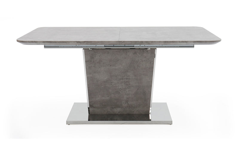 Giuseppe Dining Table Ext - Light Grey Concrete Effect 1600/2000