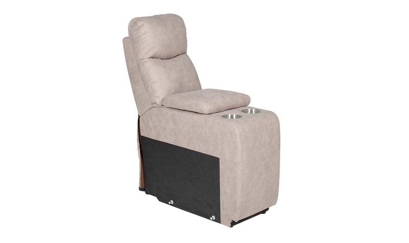 Monty Console Sectional Electric USB - Taupe