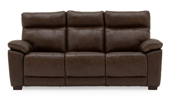 Compiano 3 Seater Fixed - Brown