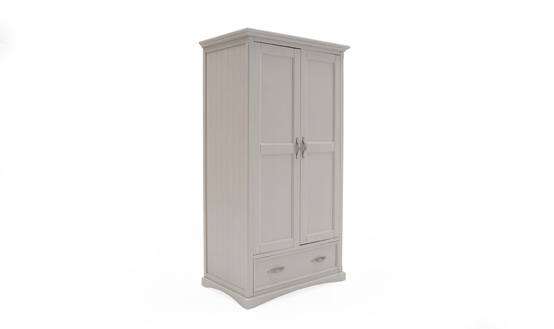 Parker Wardrobe - 2 Door - Grey