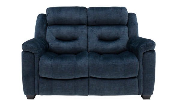 Davenport 2 Seater Fixed Sofa - Blue