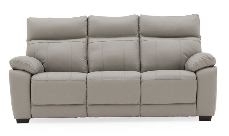 Compiano 3 Seater Fixed Sofa - Light Grey