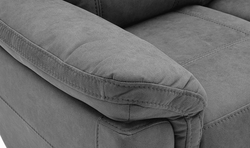 Bally Mor 2 Seater Fixed Sofa - Grey
