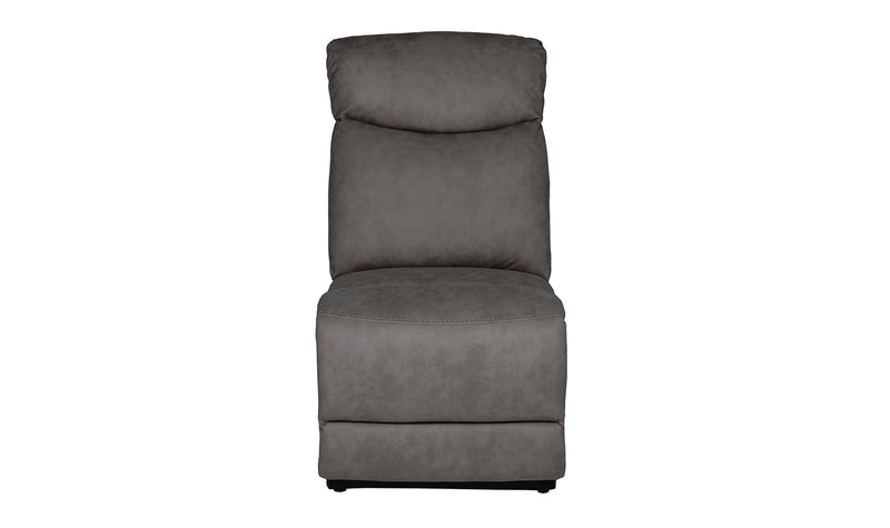 Monty Armless 1 Seat Sectional - Grey