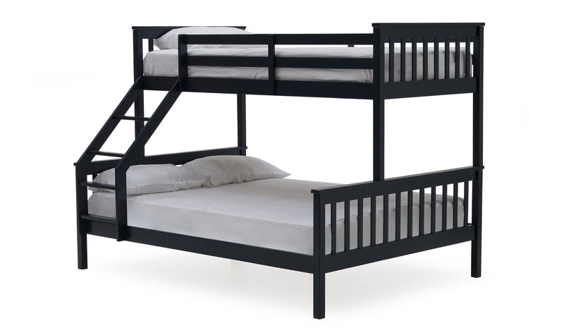 Sally Bunk Bed - 3' & 4'6 Blue