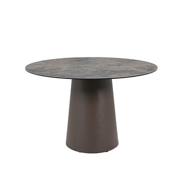 Atom Dining Table 1200 - Ceramic Espresso