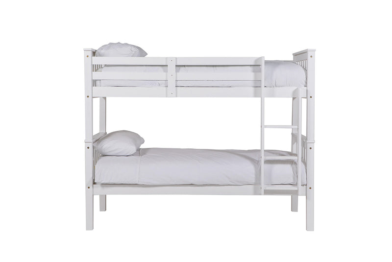 Branson Bunk Bed - 3' & 3' White