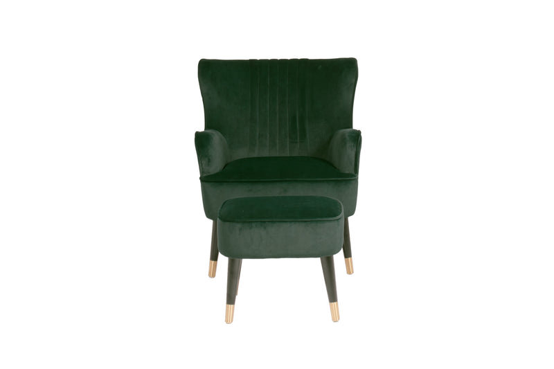 Judy Footstool - Green