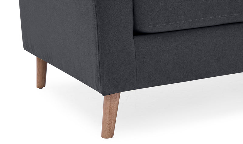 Oscar 2 Seater Sofa - Charcoal